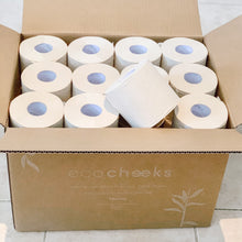Load image into Gallery viewer, Unbleached Sustainable Eco Bamboo Toilet Paper, Hypoallergenic - Eco Cheeks