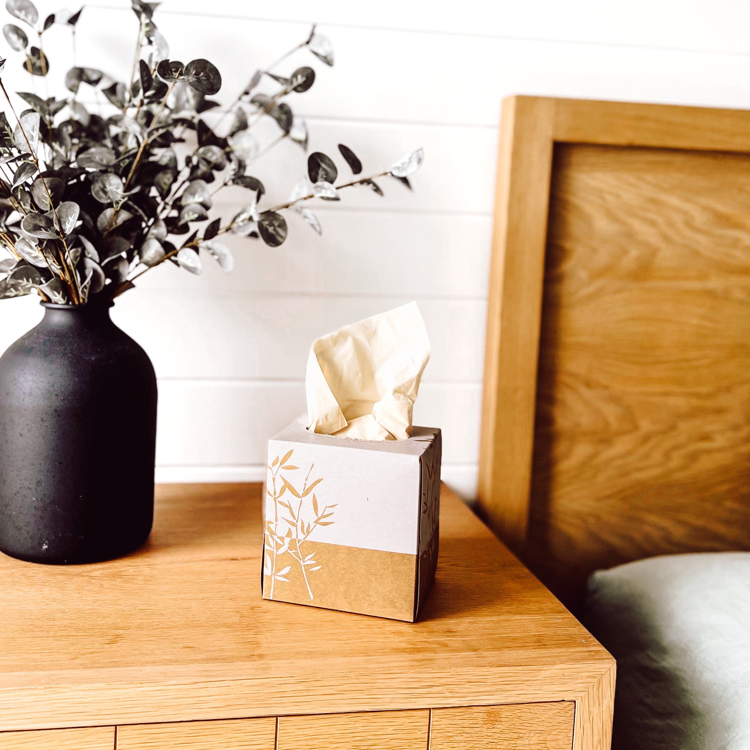 Bamboo Tissues - Unbleached &amp; Hypoallergenic - 9 Boxes