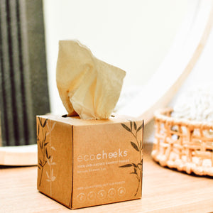 Bamboo Tissues - Unbleached & Hypoallergenic - 9 Boxes